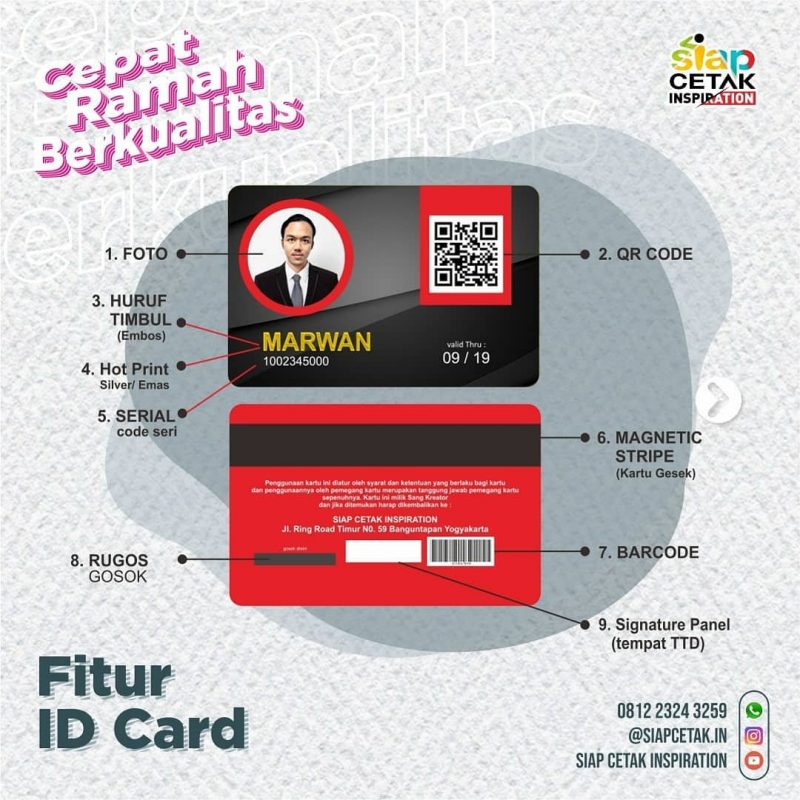 Penyesuaian Harga Cetak ID Card dari Berbagai Sudut Pandang